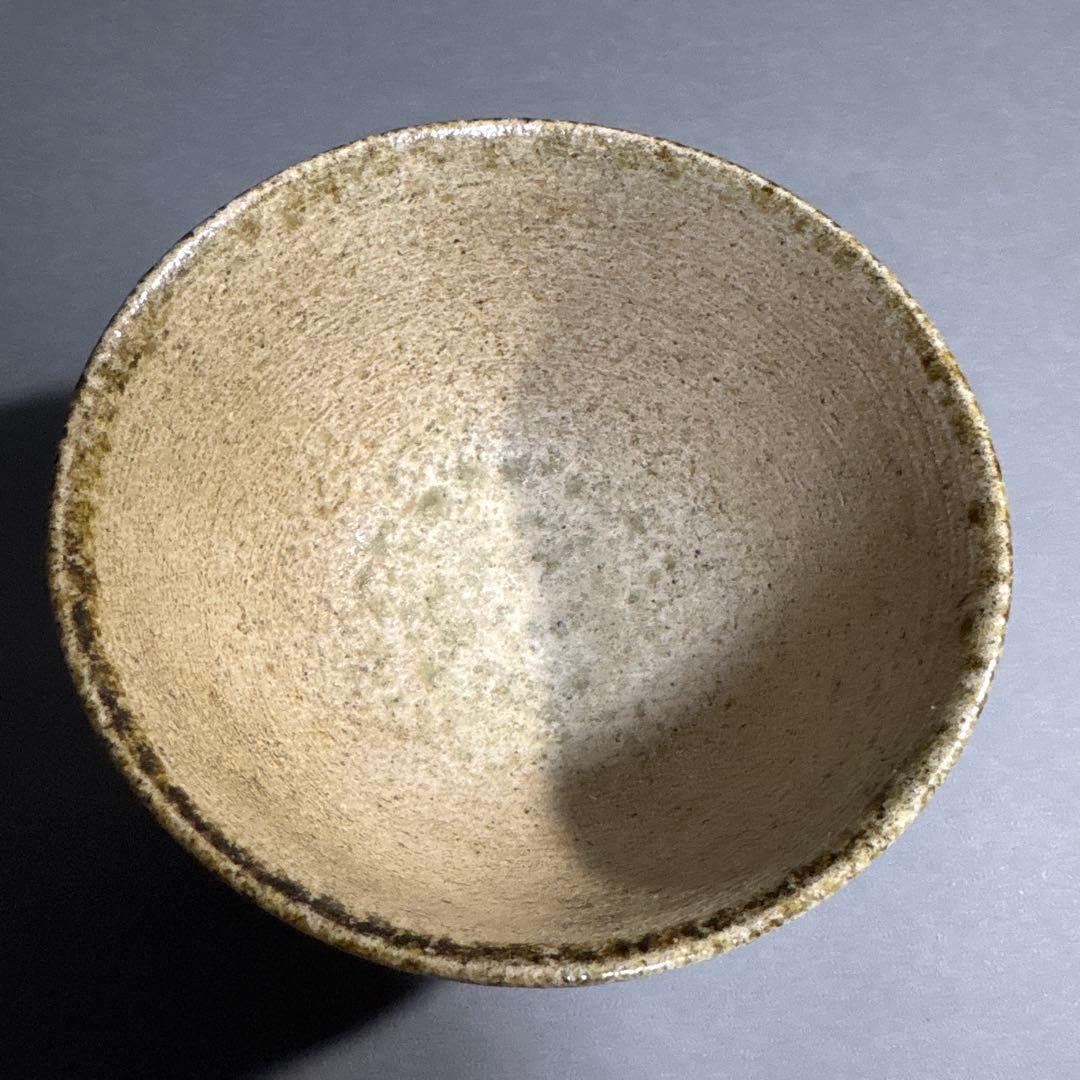 益子焼　浜田晋作　塩釉　茶碗　共箱