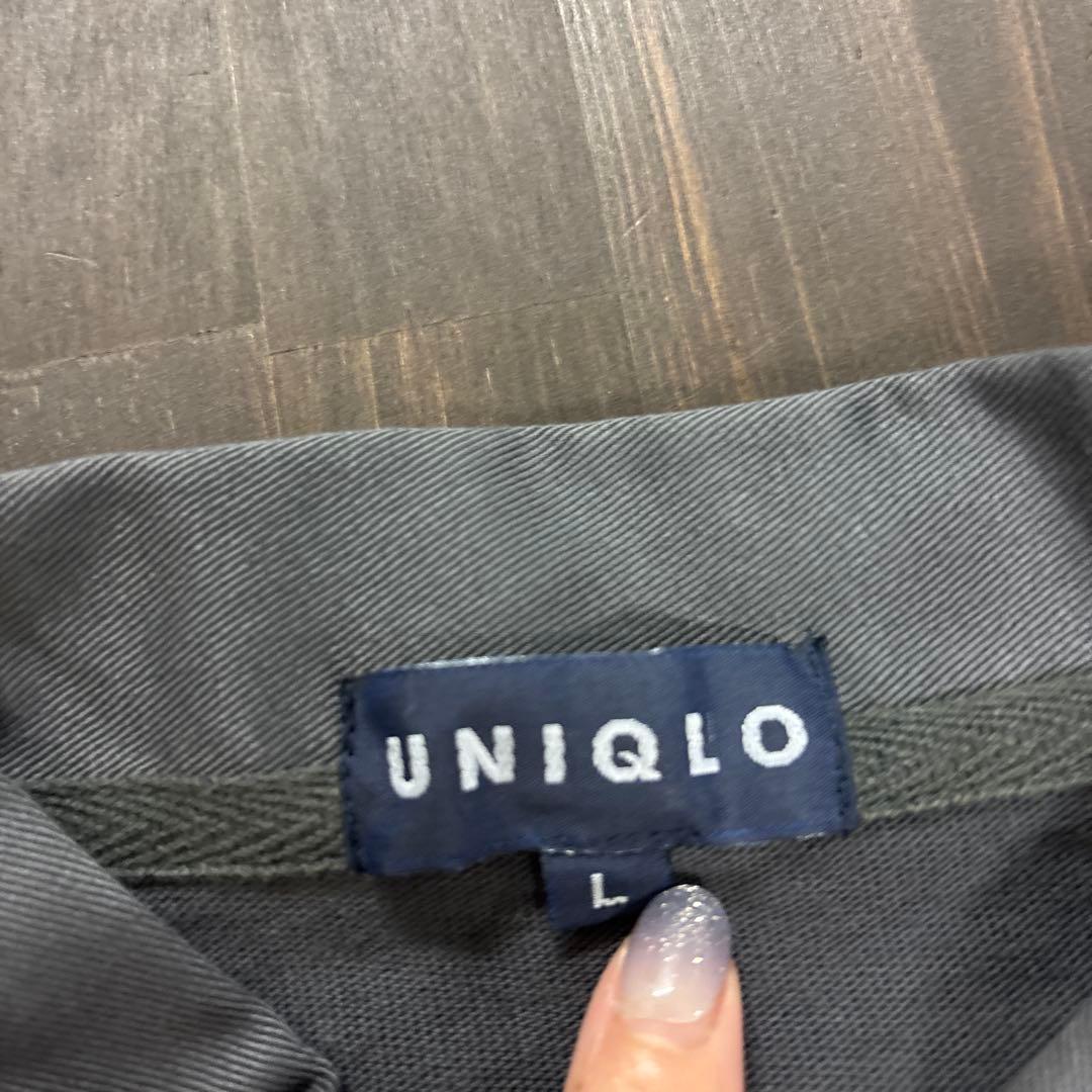 OLD UNQLO ラガーシャツ　デッドストック　アメカジ　古着8BS1