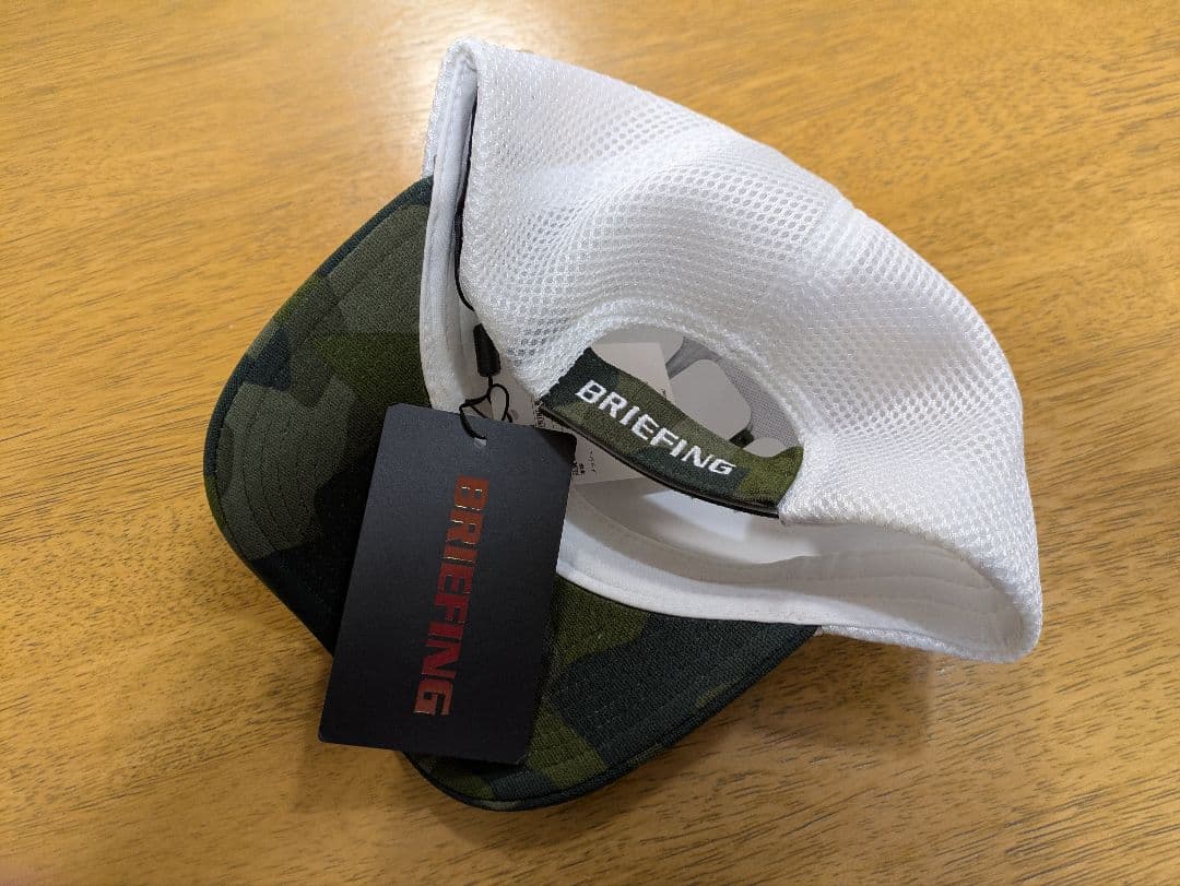 BRIEFING ブリーフィング カモフラージュ キャップ 新品
