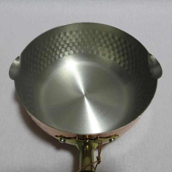 銅の名門COPPER 100新光金属カッパープチフライパンミニナベ1人用片手小鍋