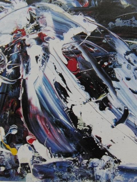 杉本ひろみ、【富士（夢彩）】、希少な大判額装用画集より、美品、日本人画家