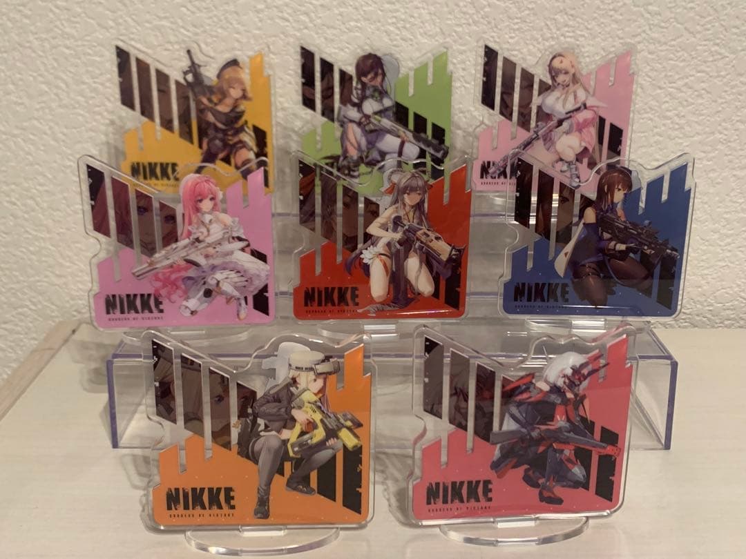 一番くじ 勝利の女神：NIKKE CHAPTER2 アクスタ ラバーチャーム