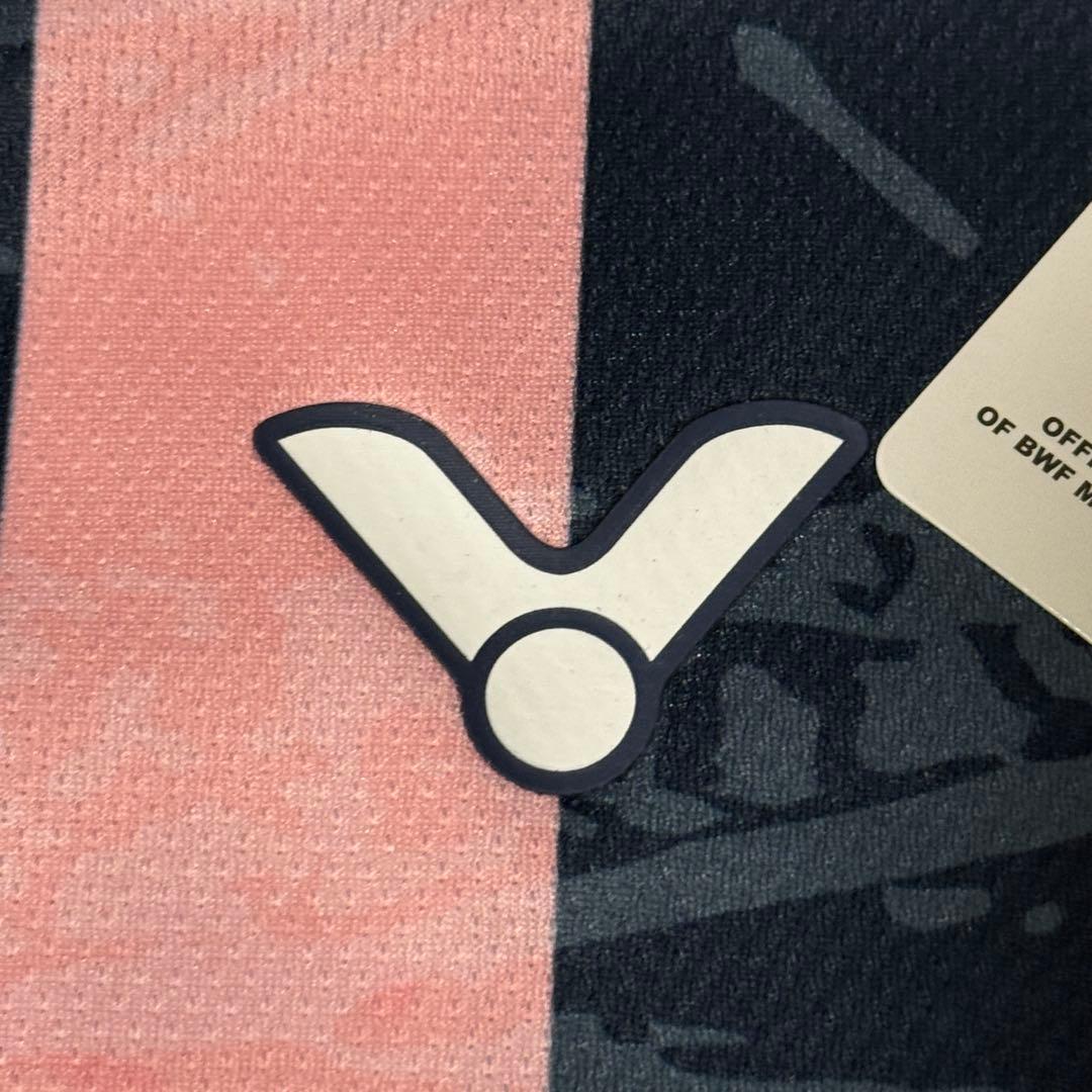 ビクター　バドミントン Tシャツ サイズL アントンセンモデル