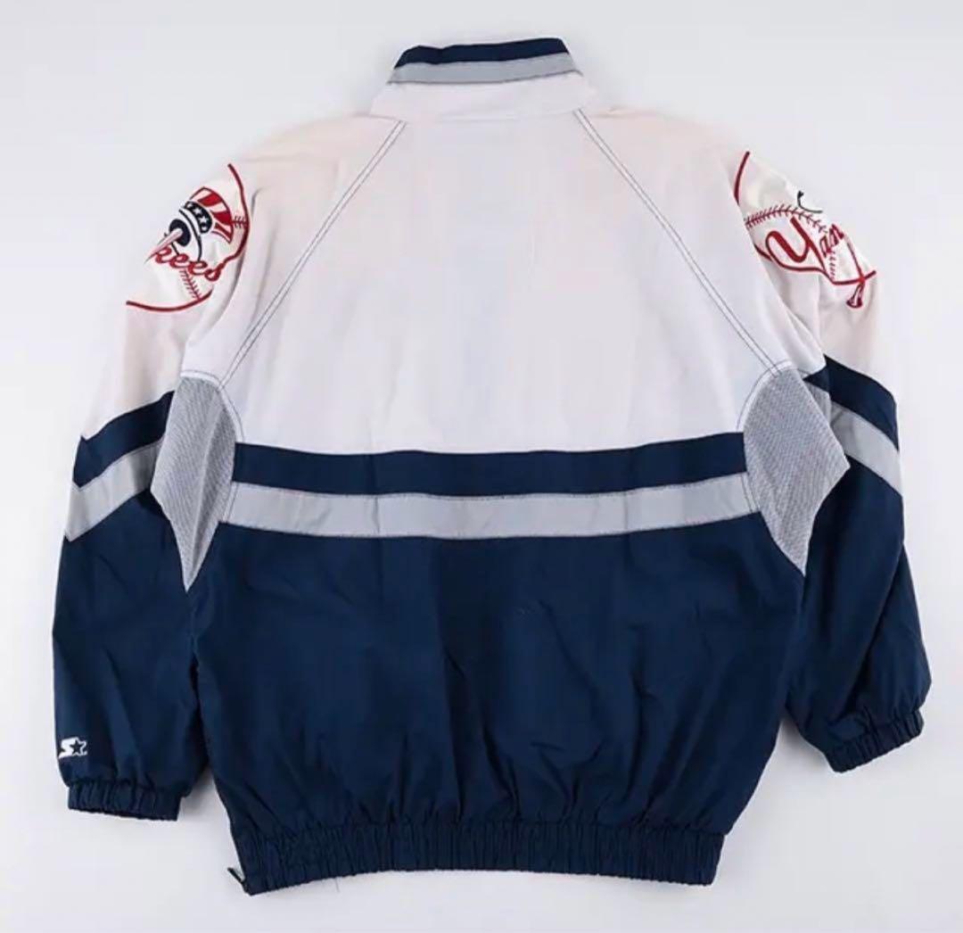 New York Yankees希少プルオーバー ハーフジップ ヤンキース 古着