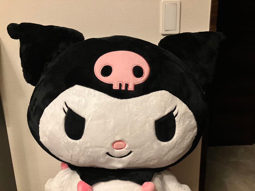 サンリオ クロミ 特大 ぬいぐるみ むにゅぐるみ 全長60㎝ 完売品 タグ無