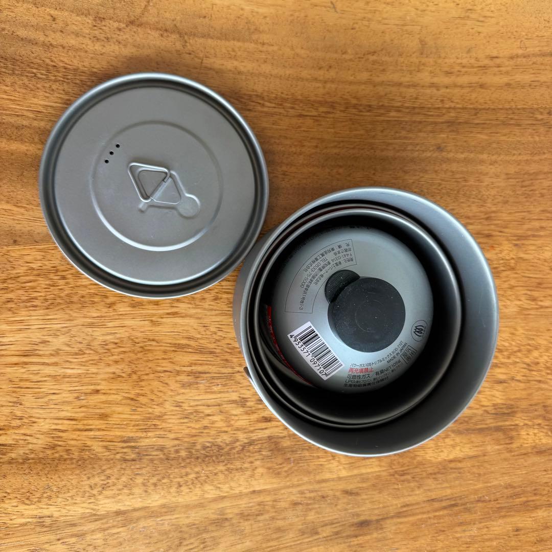 TOAKS Light Titanium Pot 700ml セット