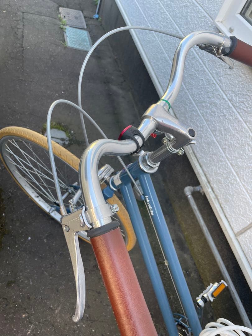 静岡県富士市まで取りに来られる方値下⭐︎tokyobike シティサイクル ブルー