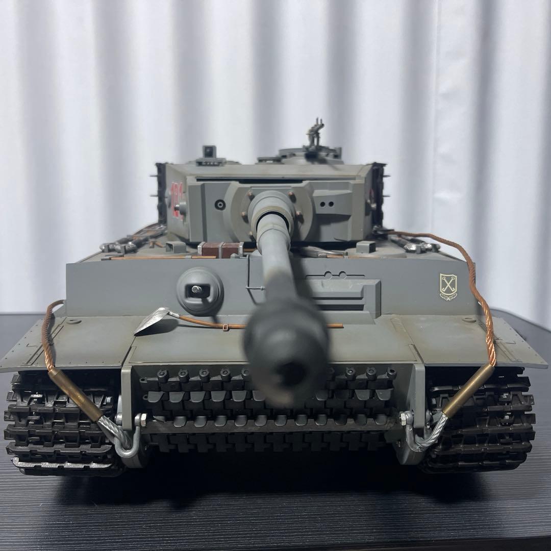 戦車模型1/16 ドイツ軍重戦車ティーガーⅠ型(ディスプレー用)