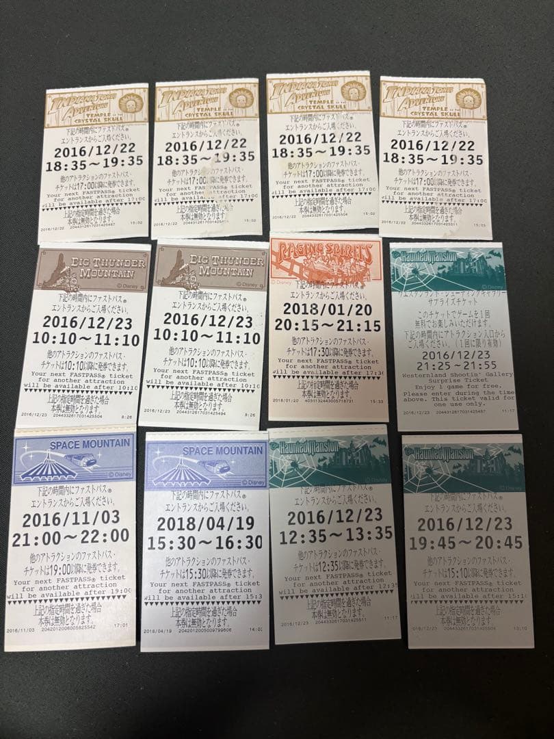 ディズニーグッズセット　40周年モーメンツゴーラウンド　エコバッグ　ファストパス