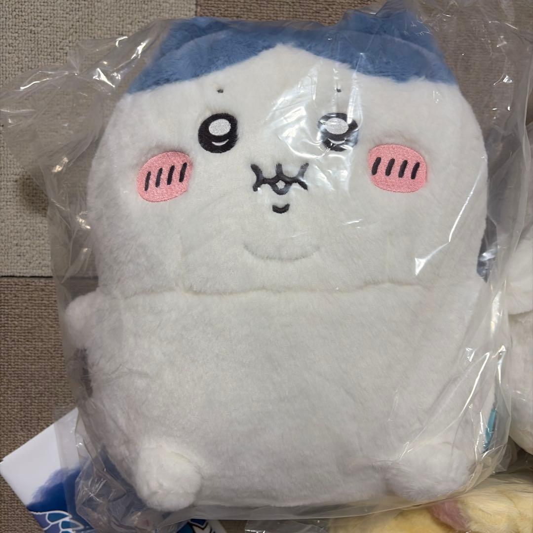 ちいかわ 重め！ ぼっちゃり 抱っこぬいぐるみ うさぎ ハチワレ お顔厳選