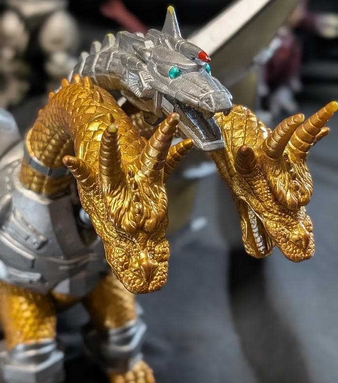 メカキングギドラ・デストロイア他 平成シリーズ（バンダイ）ソフビ４体セット