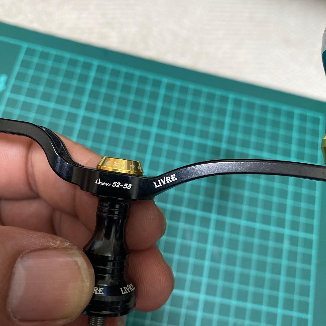 LIVRE スピニングリールハンドル 52-58