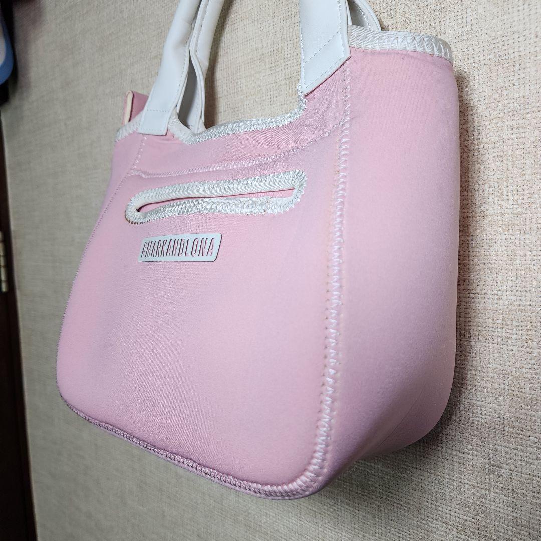 【美品】MARK & LONA マークアンドロナ ピンク カートバッグ