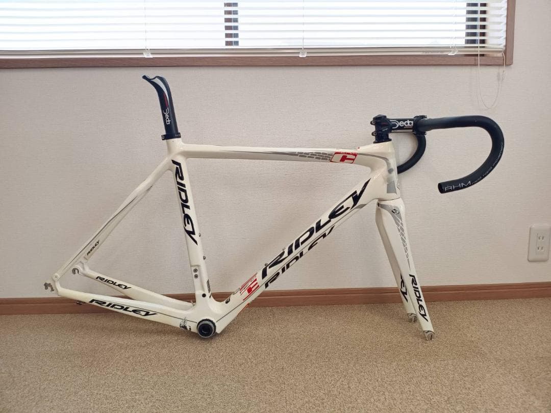 RIDLEY FENIX ロードバイクフレーム ホワイト 2014 サイズS