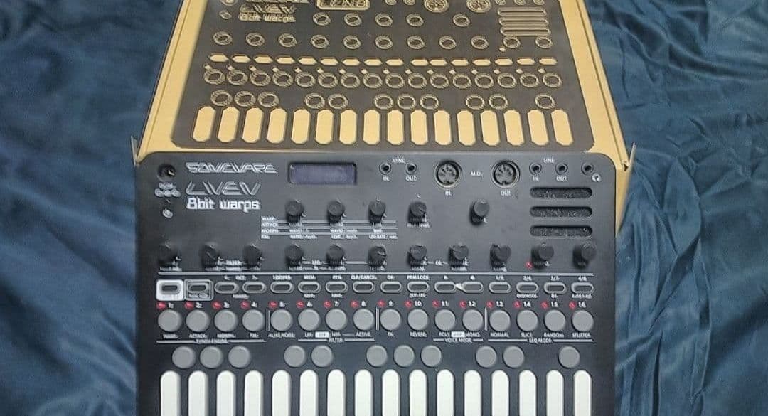 SONICWARE LIVEN 8bit warps アダプター付き