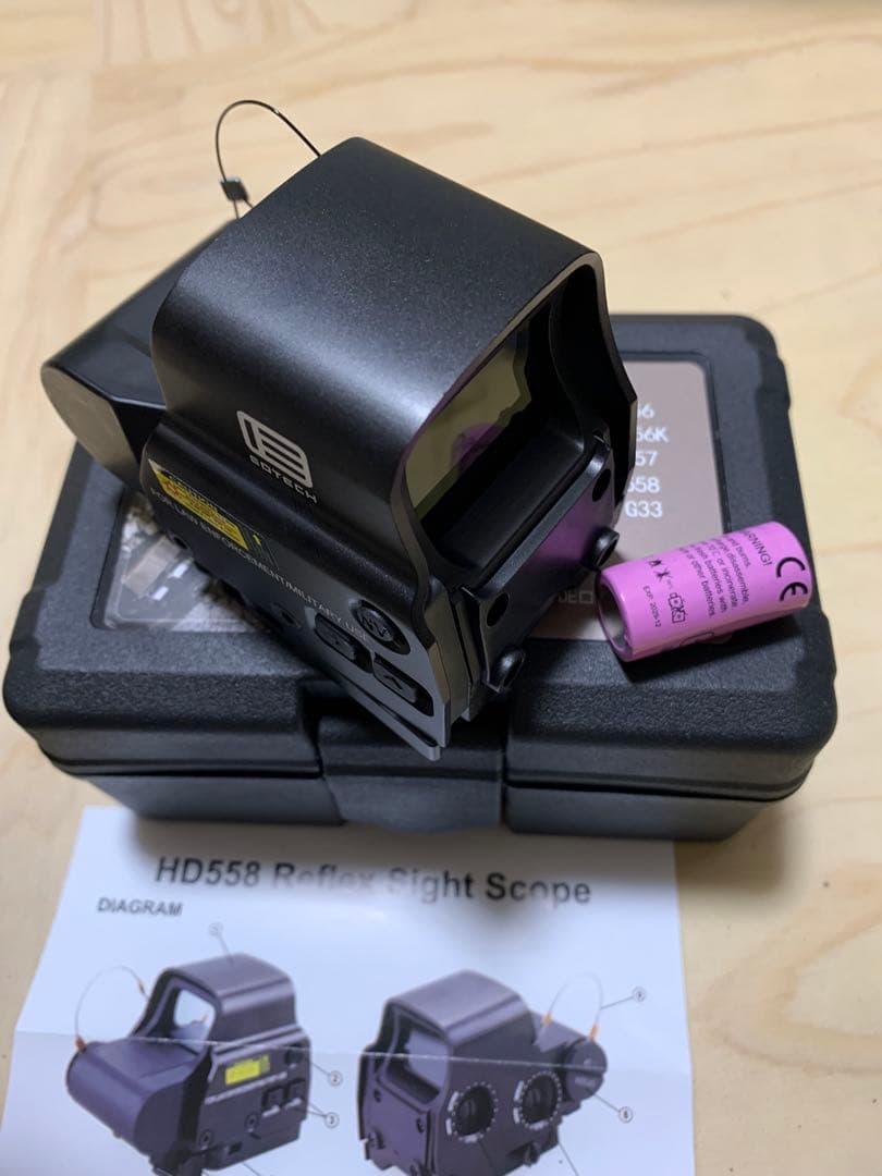 新品、未使用品EoTech 558ドットサイト G43-3倍ブースター セット