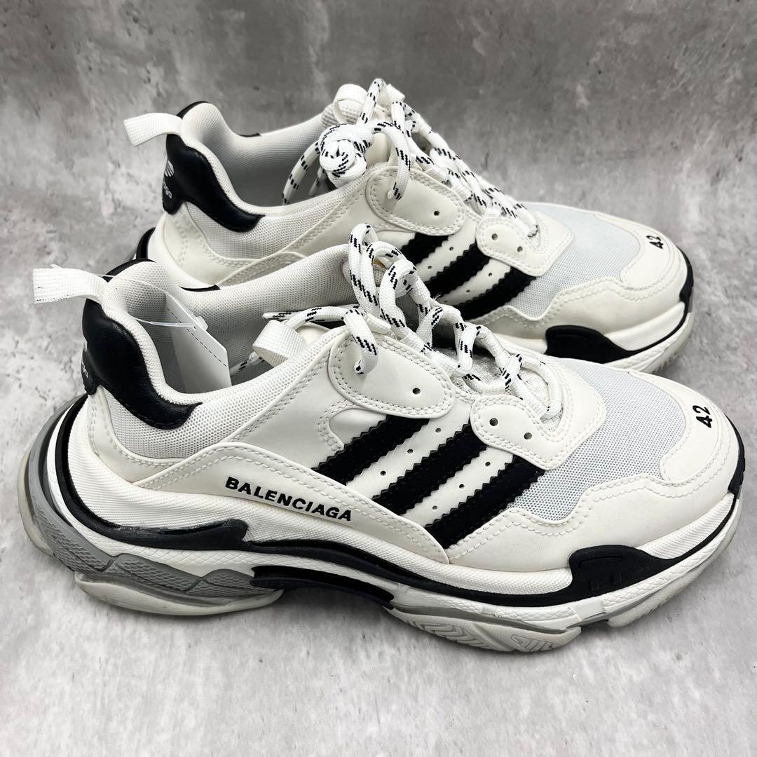 BALENCIAGA×adidas バレンシアガ トリプルエススニーカー　42