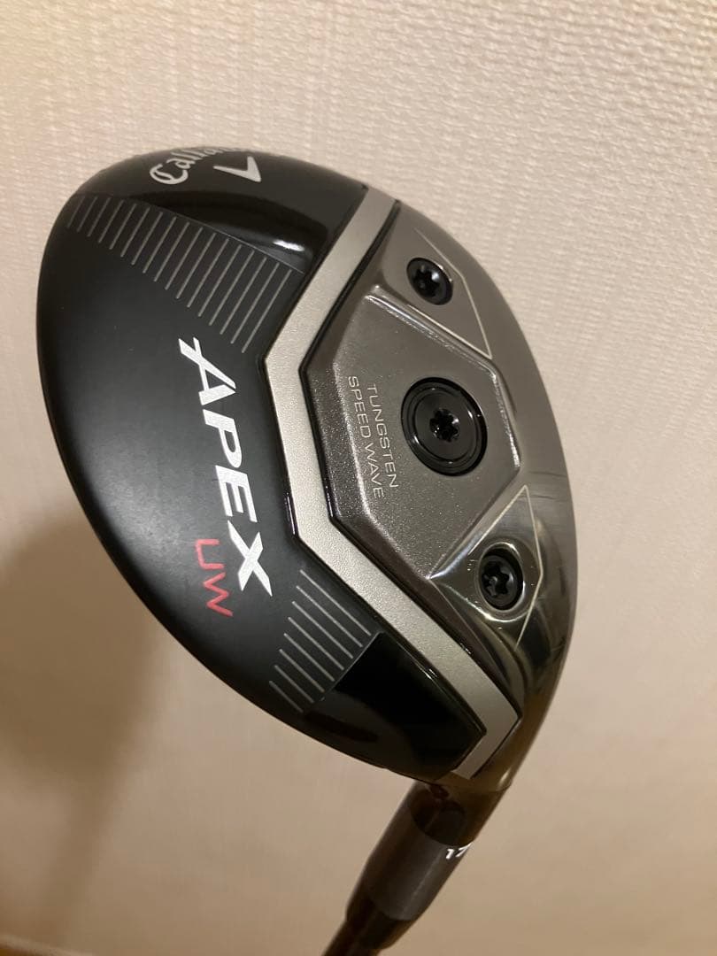 キャロウェイAPEX UW 2025 callaway 17° ATTAS V2