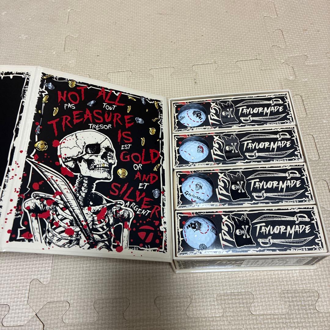 限定品 テーラーメイドTP5X/pix Piratesゴルフボール1ダース