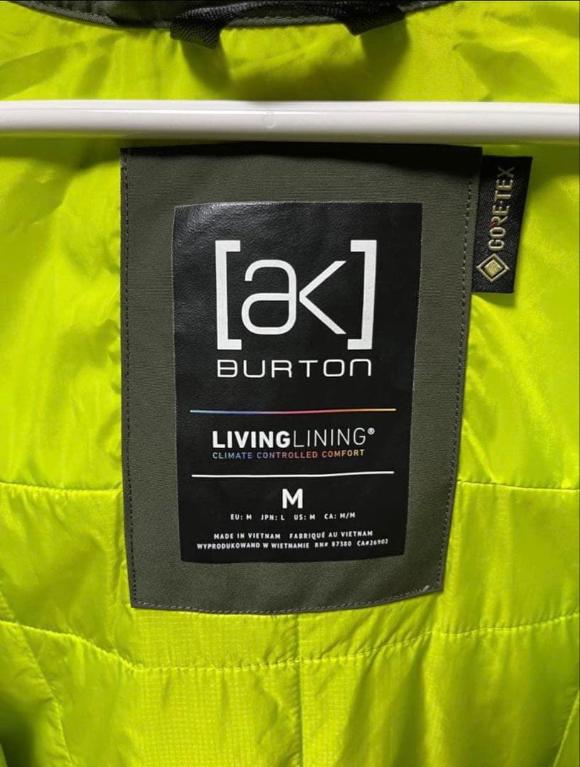 [ak] Burton スノーボードウェア（SWASH）上下セット　Mサイズ