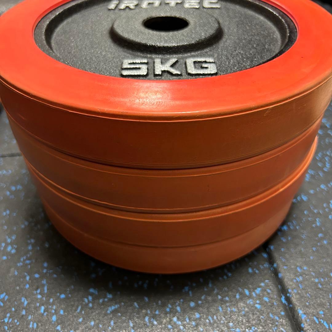 iROTEC アイロテック 28mmラバープレート 5kg×4枚 ivanko