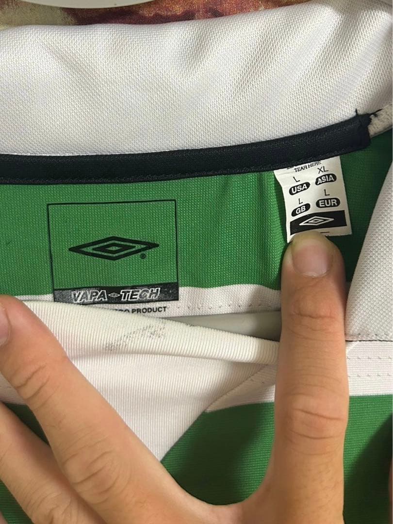 ウェア Y2K vintage 04-05 The Celtic FC UMBRO XL