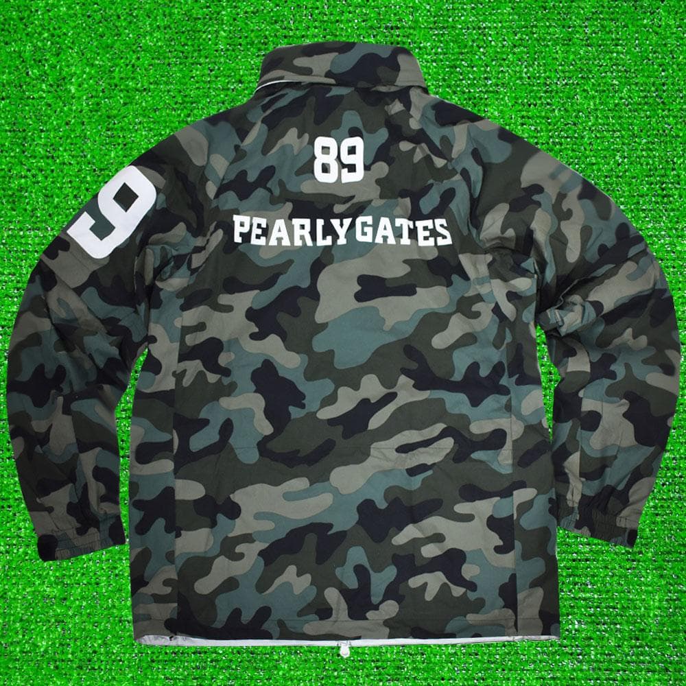 PEARLY GATES パーリーゲイツゴルフ 防風レインスーツ【カモ/５】美品