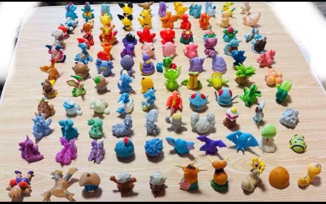 100匹　セット　まとめ売り　ポケモン　ソフビ　全国版　1996年〜　無言◎