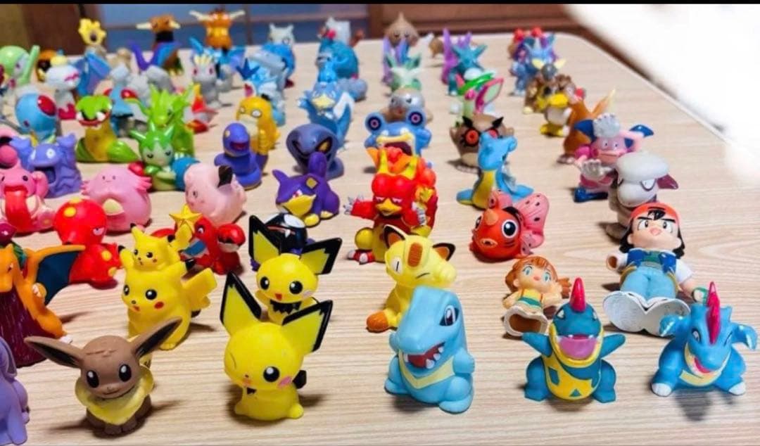 100匹　セット　まとめ売り　ポケモン　ソフビ　全国版　1996年〜　無言◎