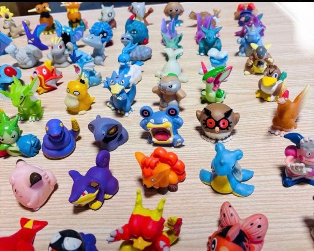 100匹　セット　まとめ売り　ポケモン　ソフビ　全国版　1996年〜　無言◎