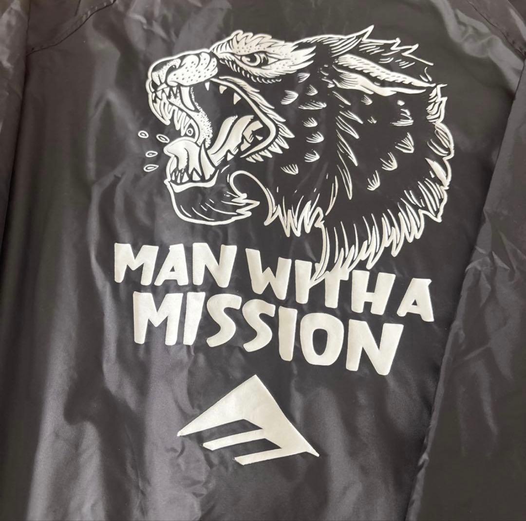 MWAM x Emerica コラボコーチジャケット ブラックLサイズ