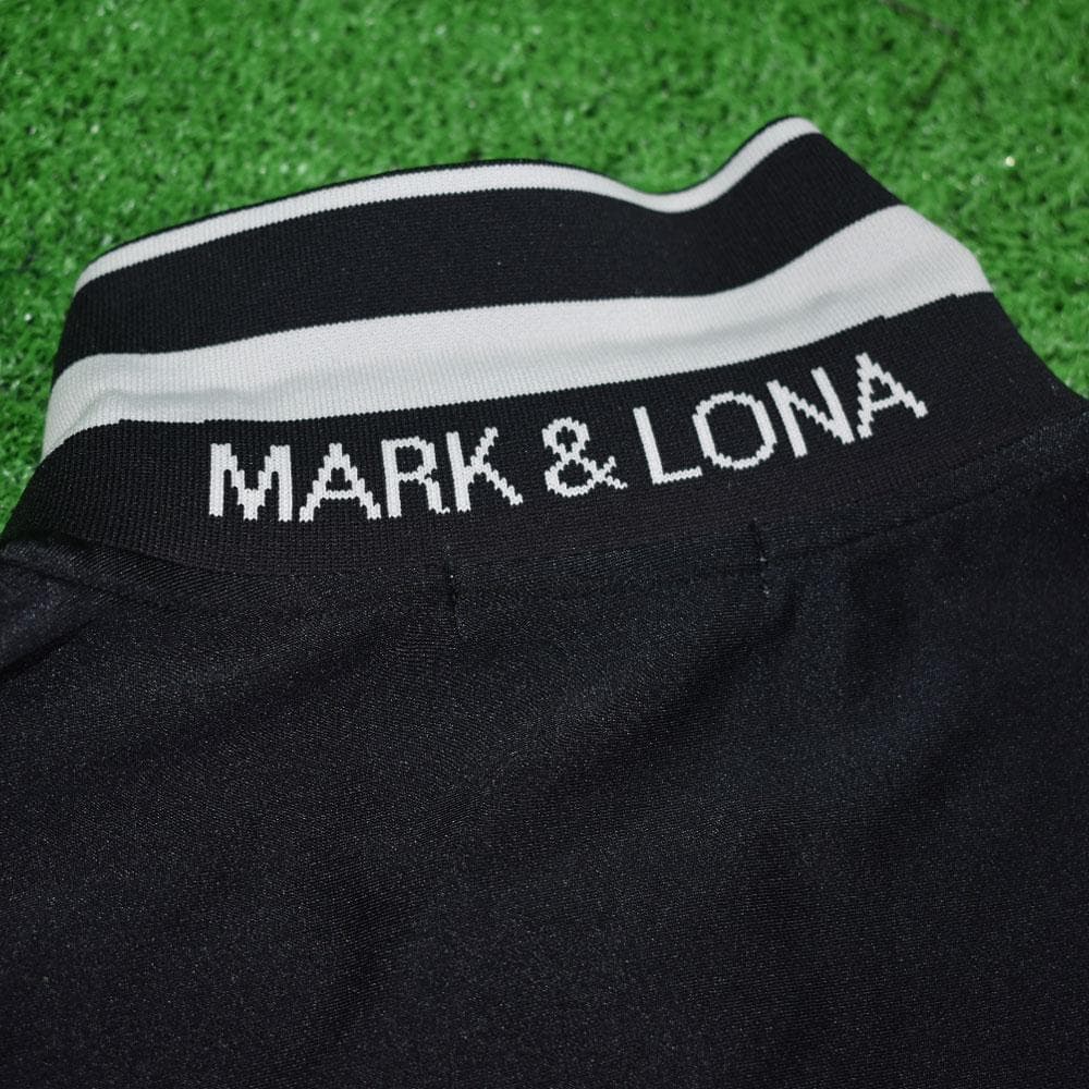 MARK＆LONA ゴルフ ポロシャツ【ブラック/M】美品！
