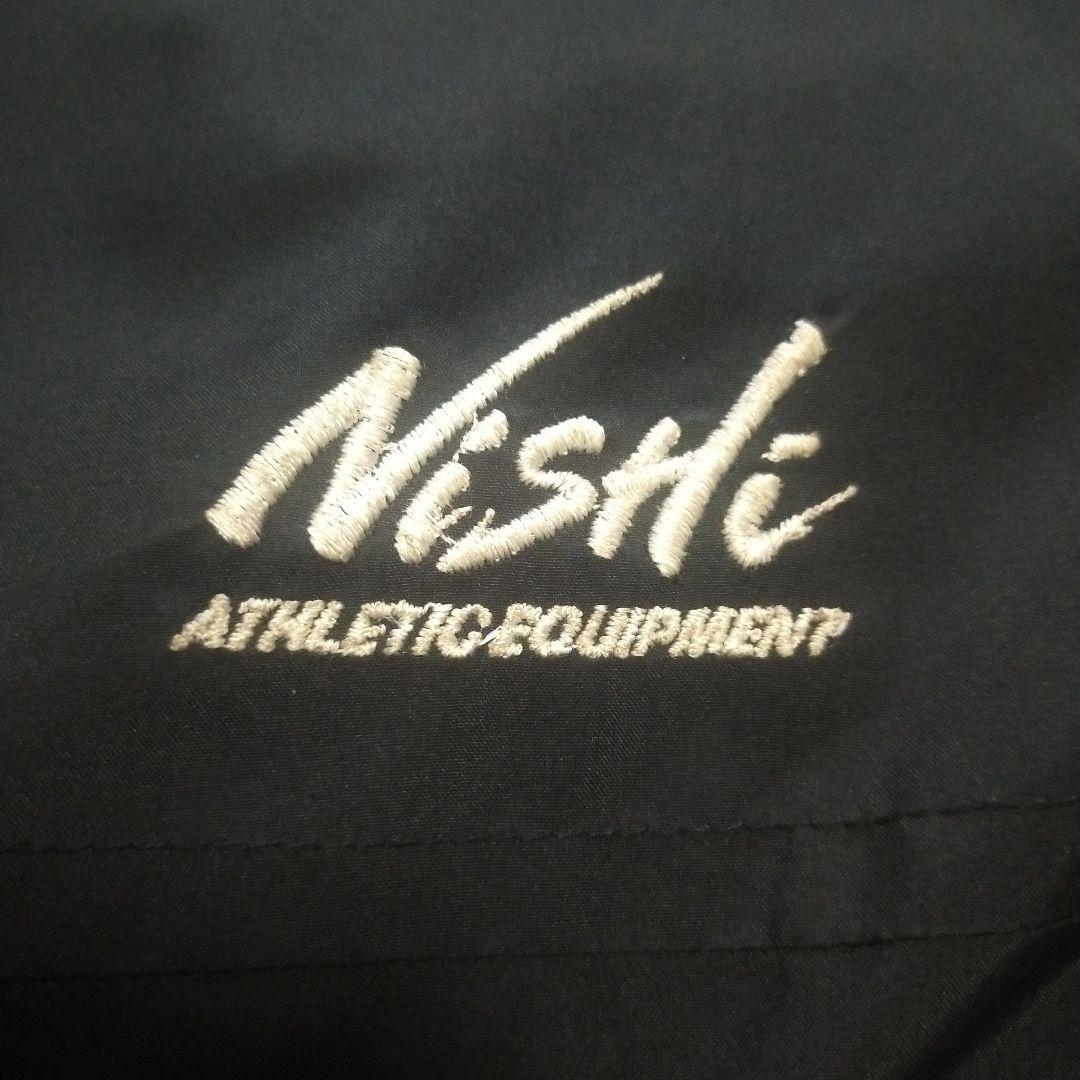 美品　nishi ニシスポーツ　ベンチコート　ウォームアップコート　陸上