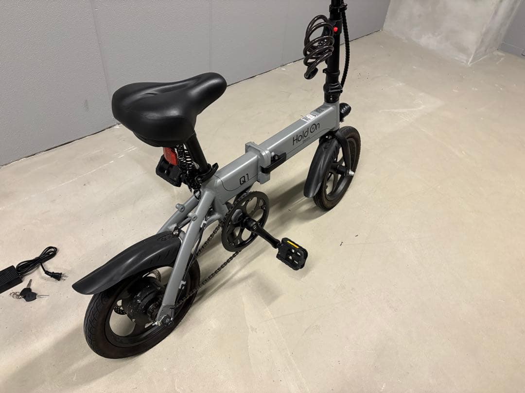 Hold On Q1J 電動アシスト自転車 グレー