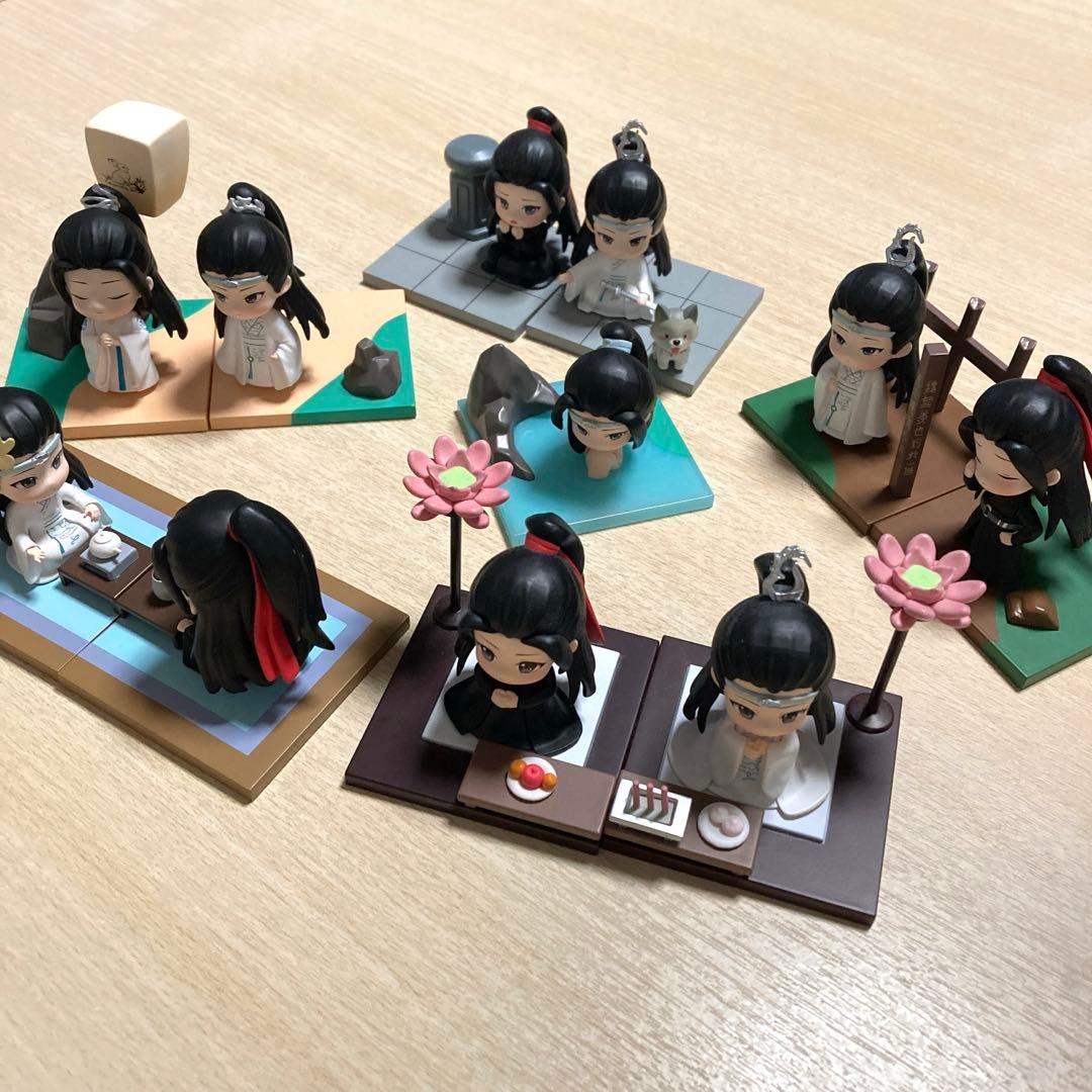 陳情令フィギュア11点セットおまけ付き　王一博　肖戦　藍湛　魏嬰