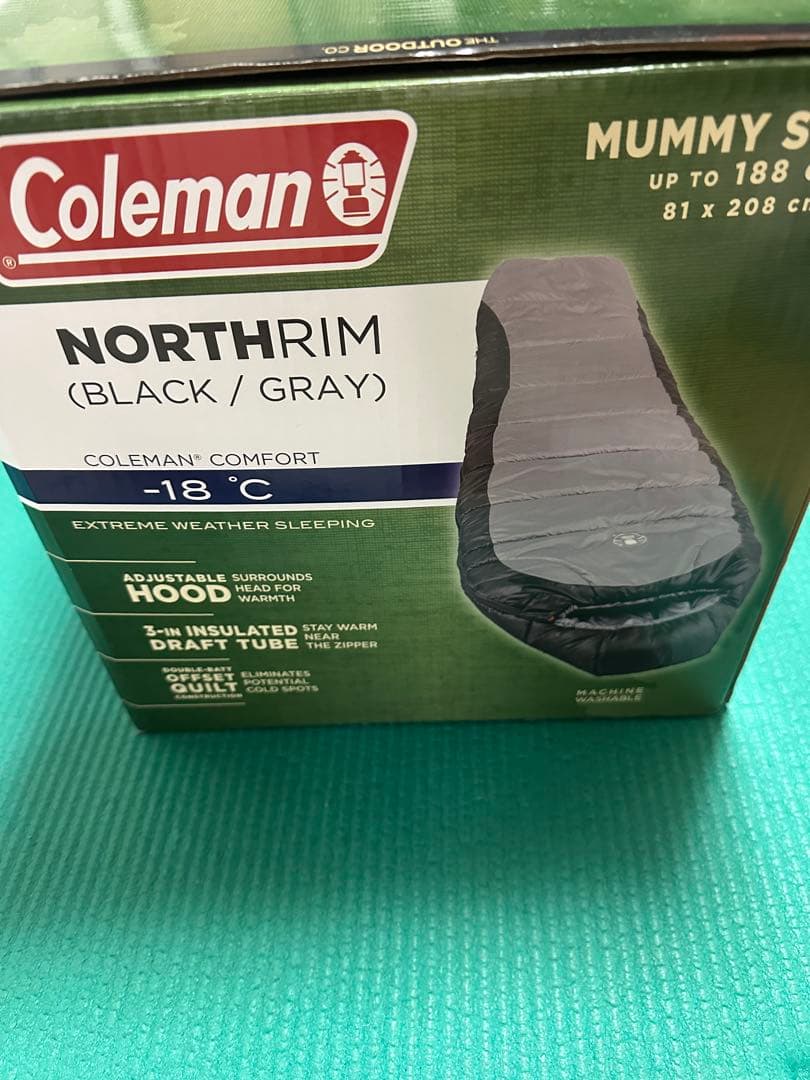 ☆最終価格☆Coleman NORTHRIM 寝袋 -18°C 2025年モデル