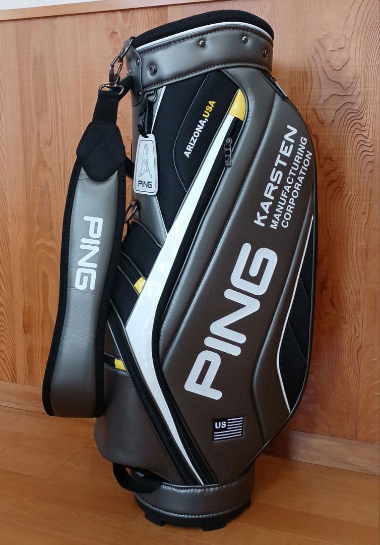 PING Karsten ゴルフバッグ。キャディーバック