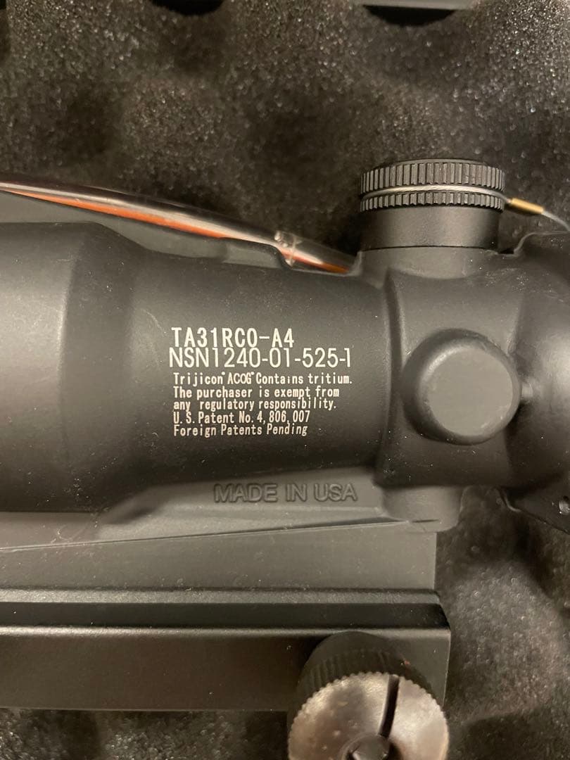 Trijicon TA31RCO-A4 サバゲー用スコープ　専用ケース付き