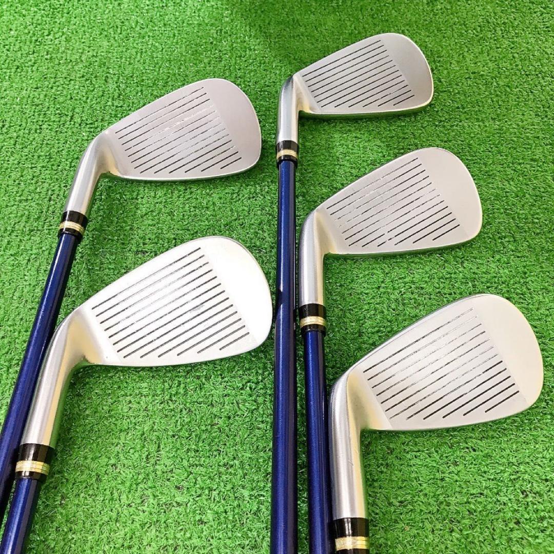 タ48★★★HONMA BERES IS-05 5本アイアンセット 3S 金本間