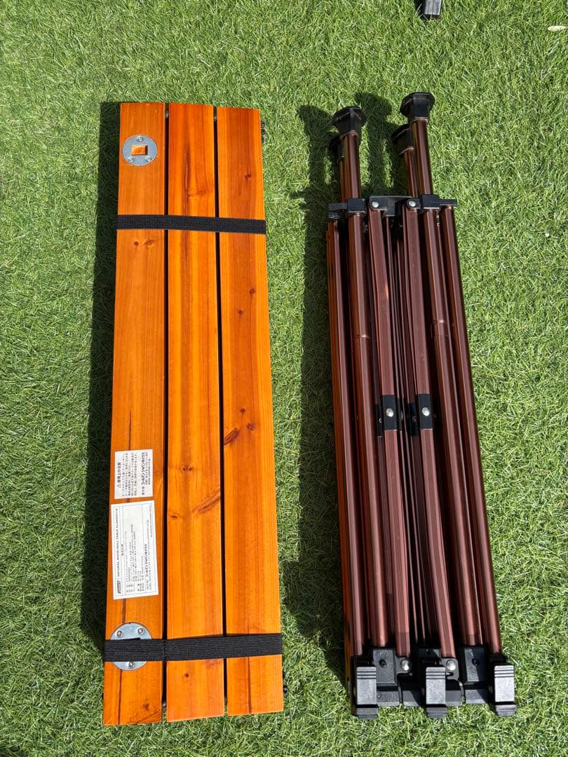 Coleman ナチュラルウッドロールテーブル クラシック　110