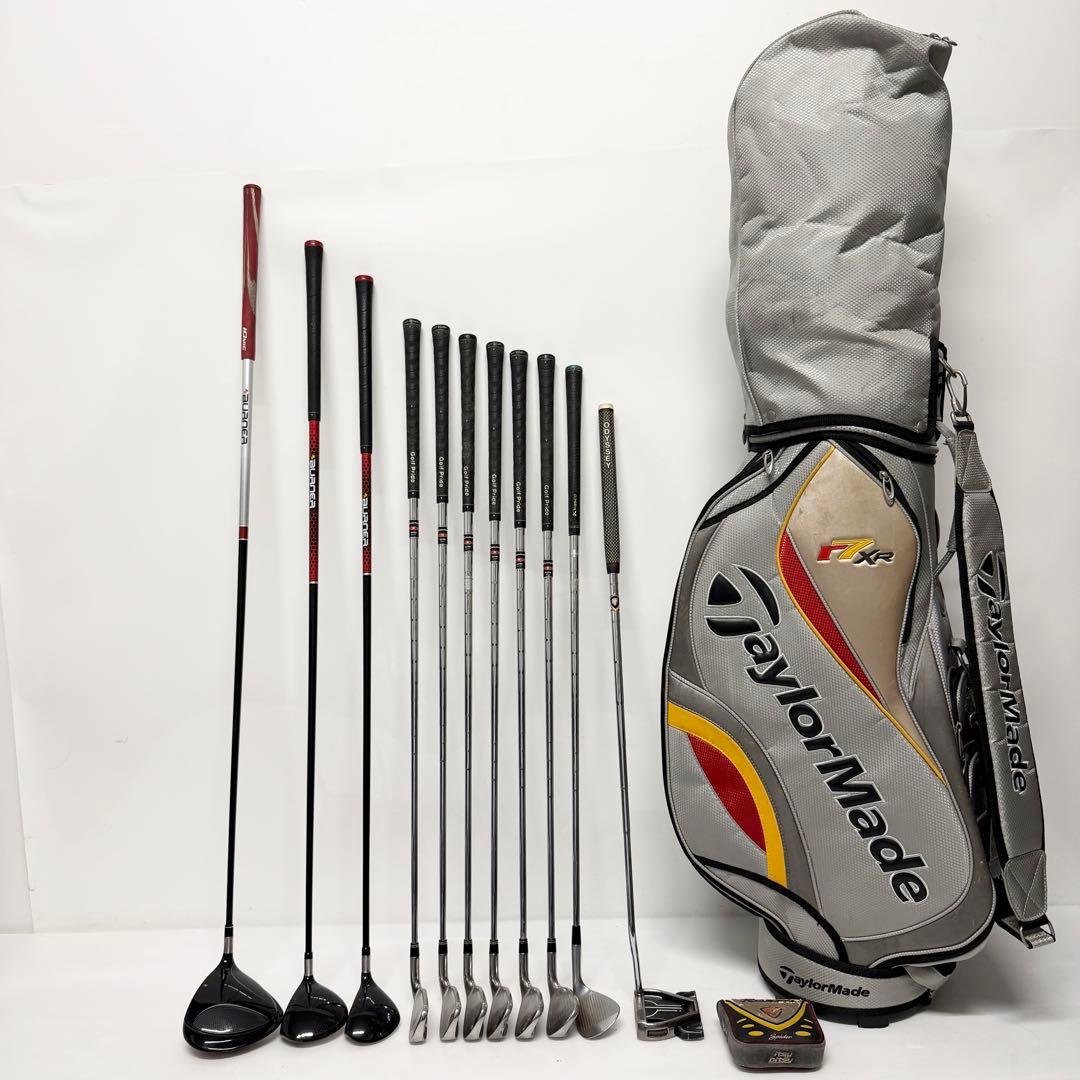 TaylorMade レフティ　ゴルフセット　左手　テーラーメイド　クラブセット