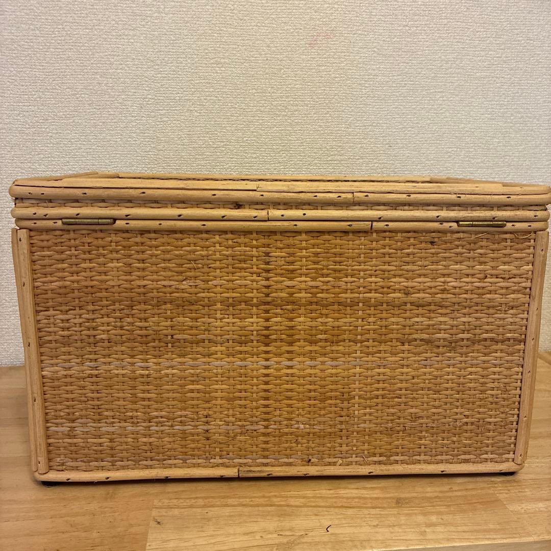 ラタン収納　ジュエリーボックス　小物入れ　ラタン箱