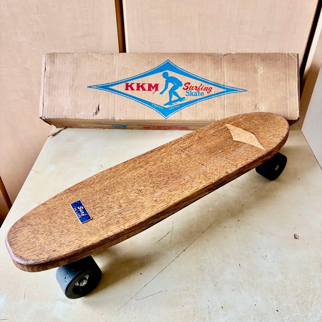 ビンテージ KKM スケートボード surf deluxe No.50 箱付