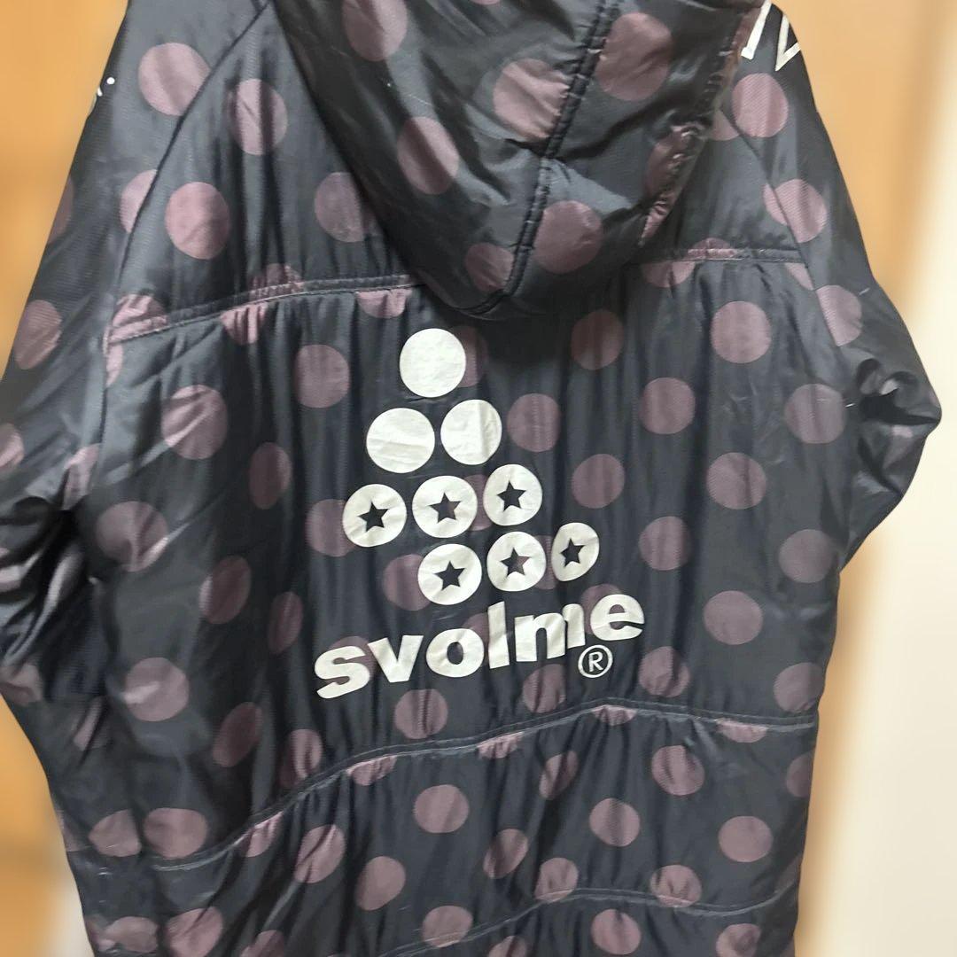 美品　キッズ160cm 未使用に近いsvolme ドット柄 ベンチコート