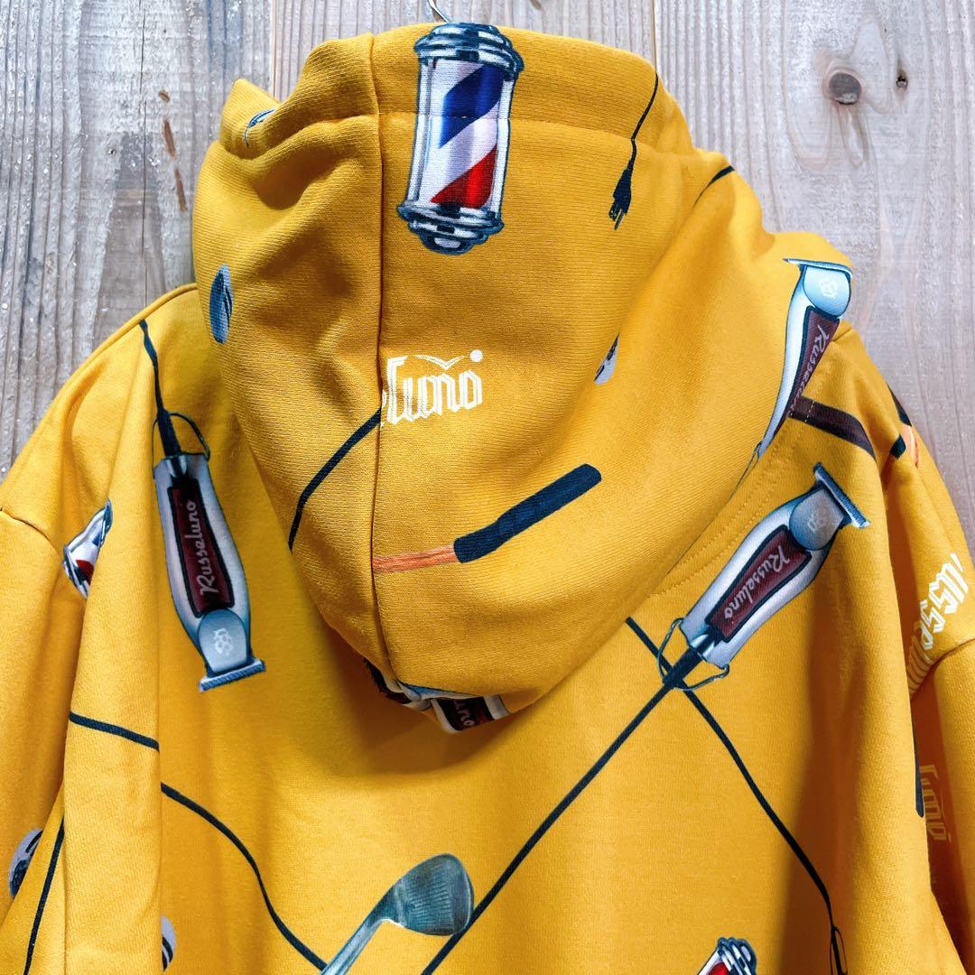 Russeluno ラッセルノ PATTERN MASK HOODIE パーカー
