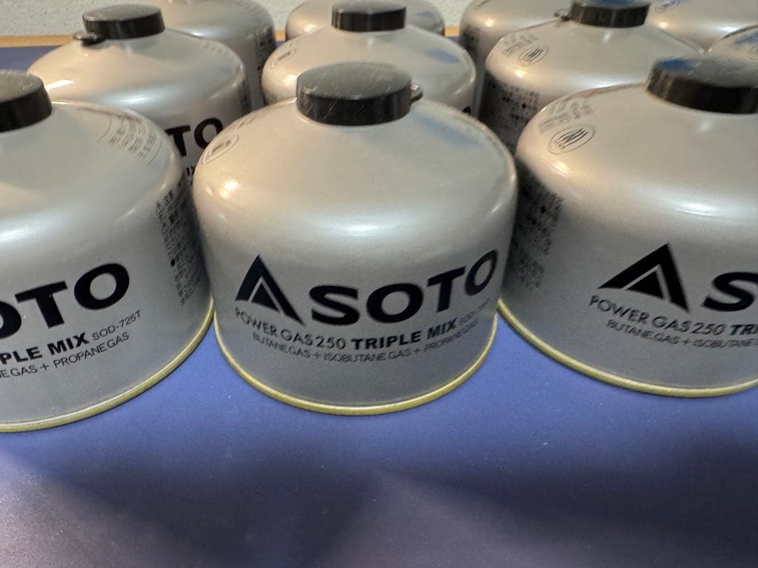 SOTO パワーガス 250 トリプルミックス　12個