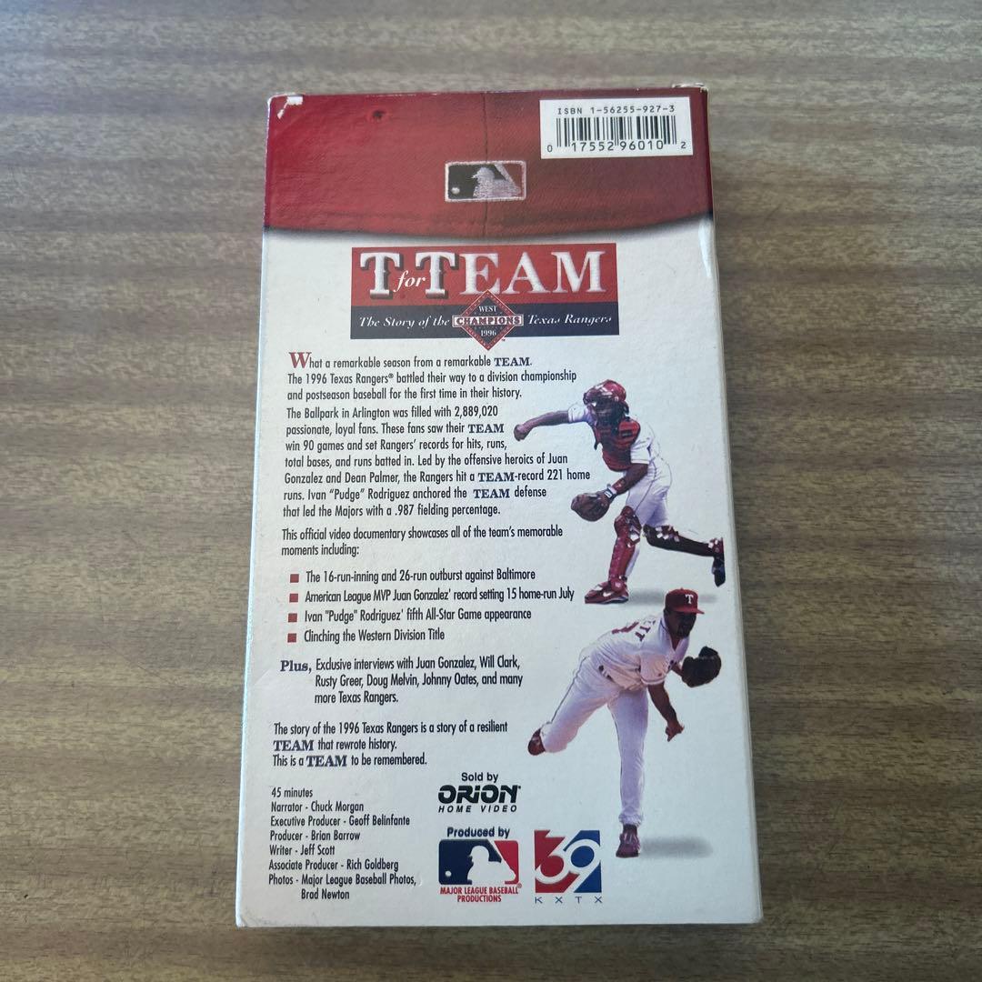 T for TEAM: テキサス・レンジャーズの物語