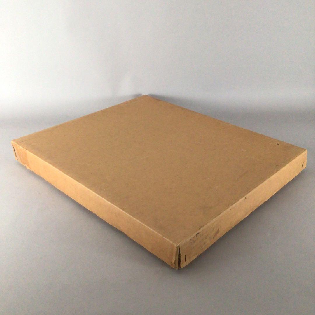 No3652 額装　作者不詳　油彩画　港図　F8 紙箱付　洋画　風景画　送料無料