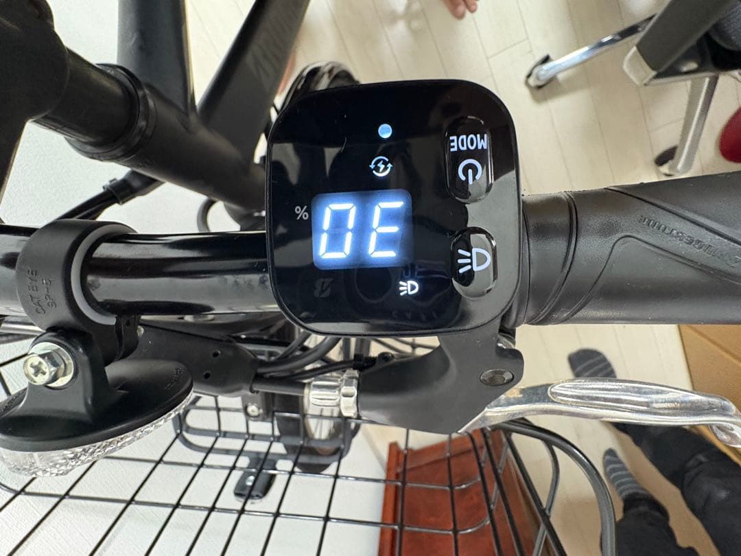 【2025年購入美品】BRIDGESTONE TB1e TB7B45 前カゴ付