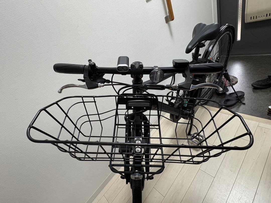 【2025年購入美品】BRIDGESTONE TB1e TB7B45 前カゴ付